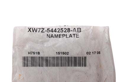 New OEM Ford XW7Z-5442528-AB Special Edition Nameplate NOS