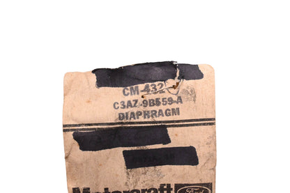 New OEM Motorcraft CM-432, C3AZ-9B559-A Carburetor Accelerator Pump Diaphragm NOS