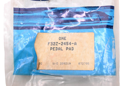 New OEM Ford F32Z-2454-A Pedal Pad NOS