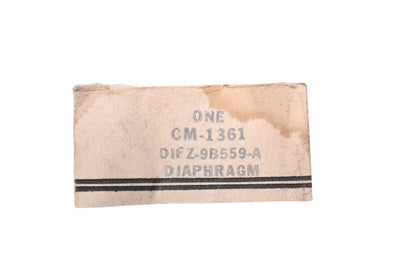 New OEM Motorcraft CM-1361, D1FZ-9B559-A Carburetor Diaphragm NOS