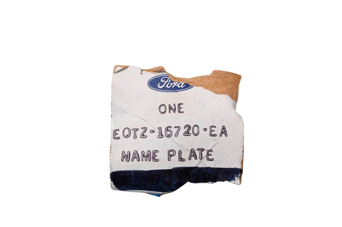 New OEM Ford E0TZ-16720-EA F100 Emblem Nameplate NOS