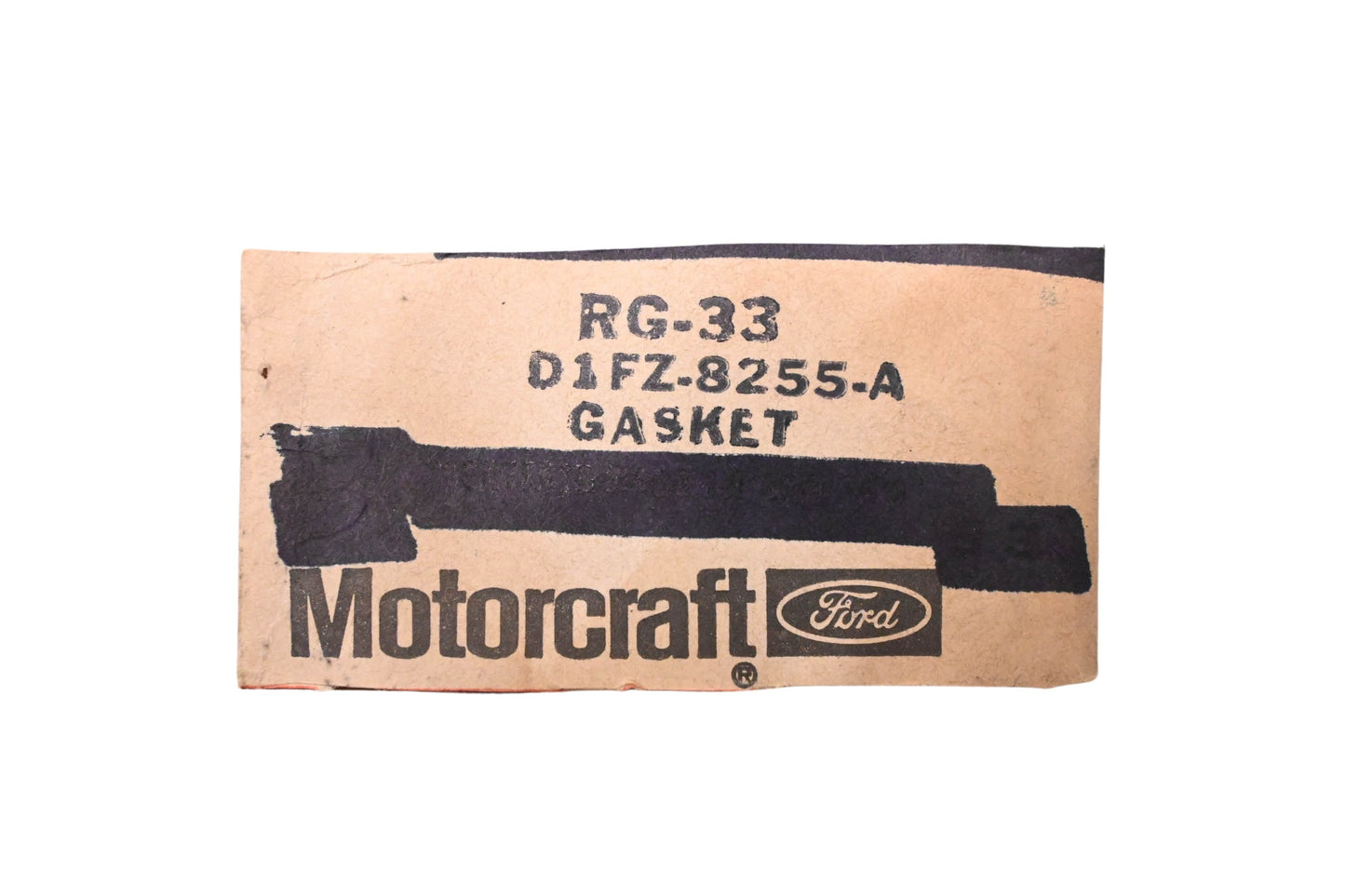 New OEM Motorcraft RG-33, D1FZ-8255-A Coolant Thermostat Housing Gasket NOS