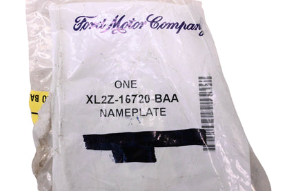 New OEM Ford Xl2Z-16720-BAA XLS Name Plate NOS