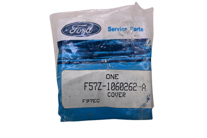 New OEM Ford F57Z-1060262-A Tan Seat Belt Cover NOS