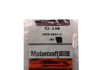 New OEM Motorcraft CJ-138, C3TZ-9533-C Carburetor Main Metering Jet NOS