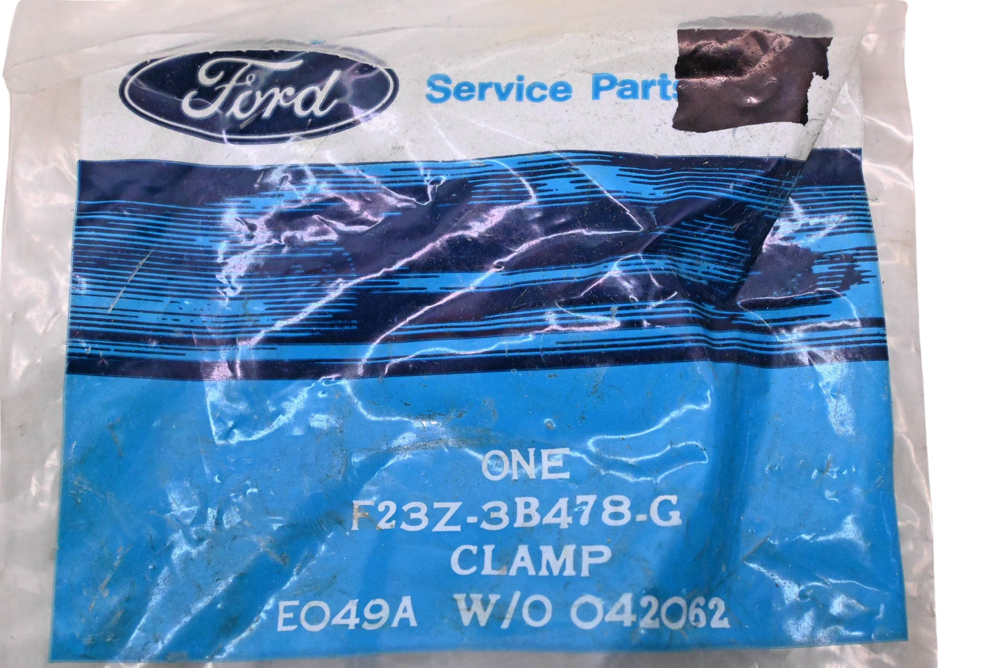 New OEM Ford F23Z-3B478-G Clamp NOS