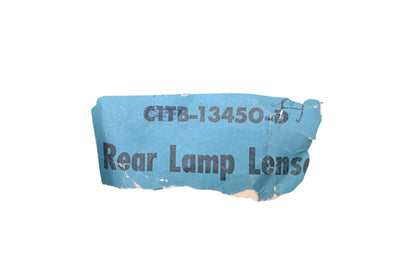New OEM Ford C1TB-13450-D Tail Light Lens NOS
