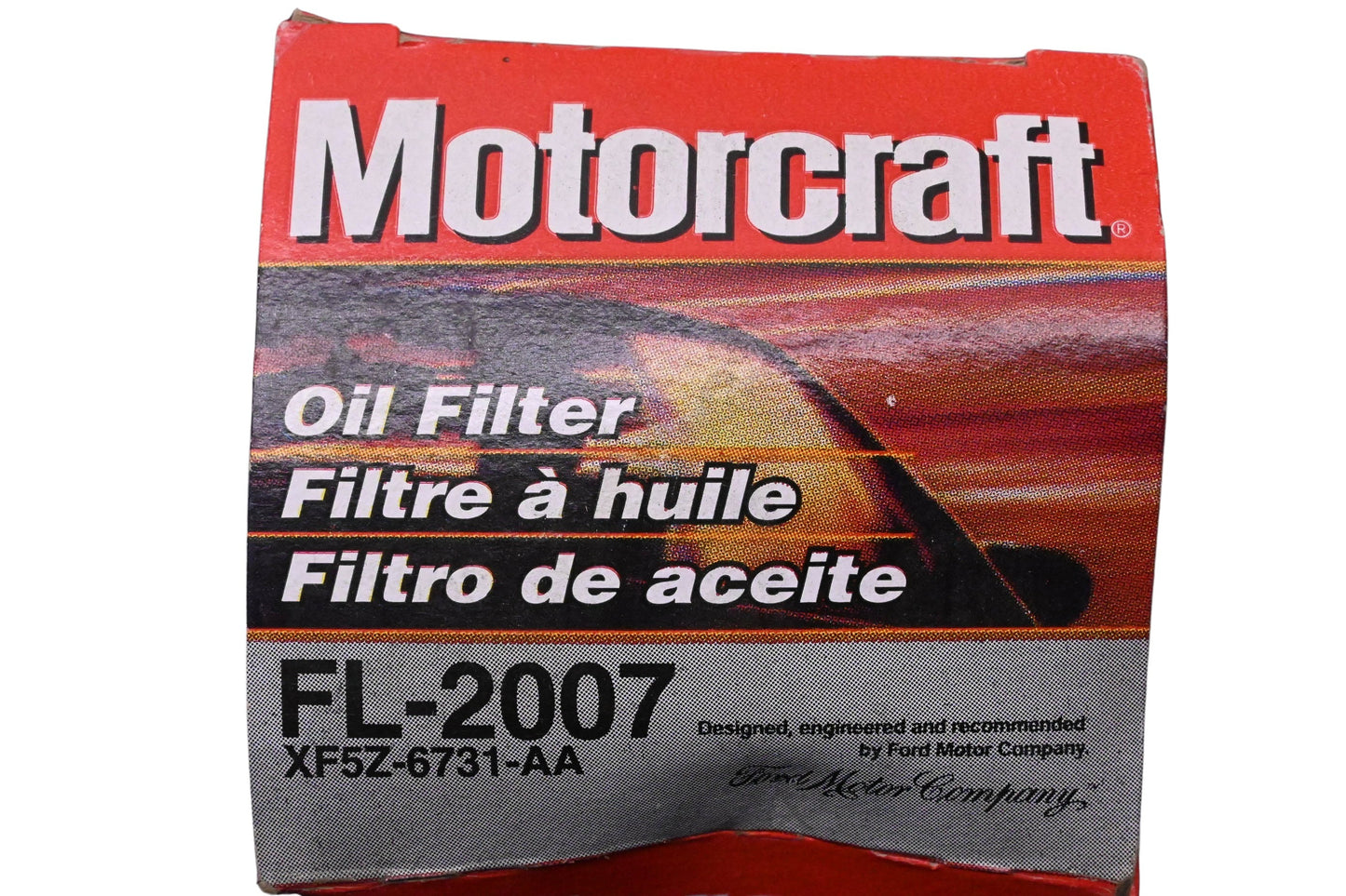 New OEM Motorcraft FL-2007, XF5Z-6731-AA Oil Filter Assembly NOS