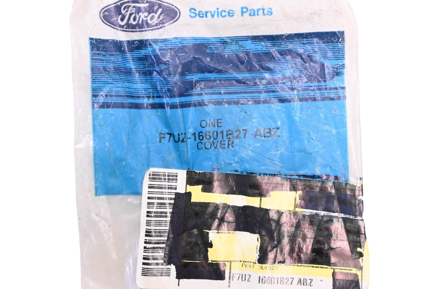New OEM Ford F7UZ-16601B27-ABZ Seat Belt Opening Cover NOS