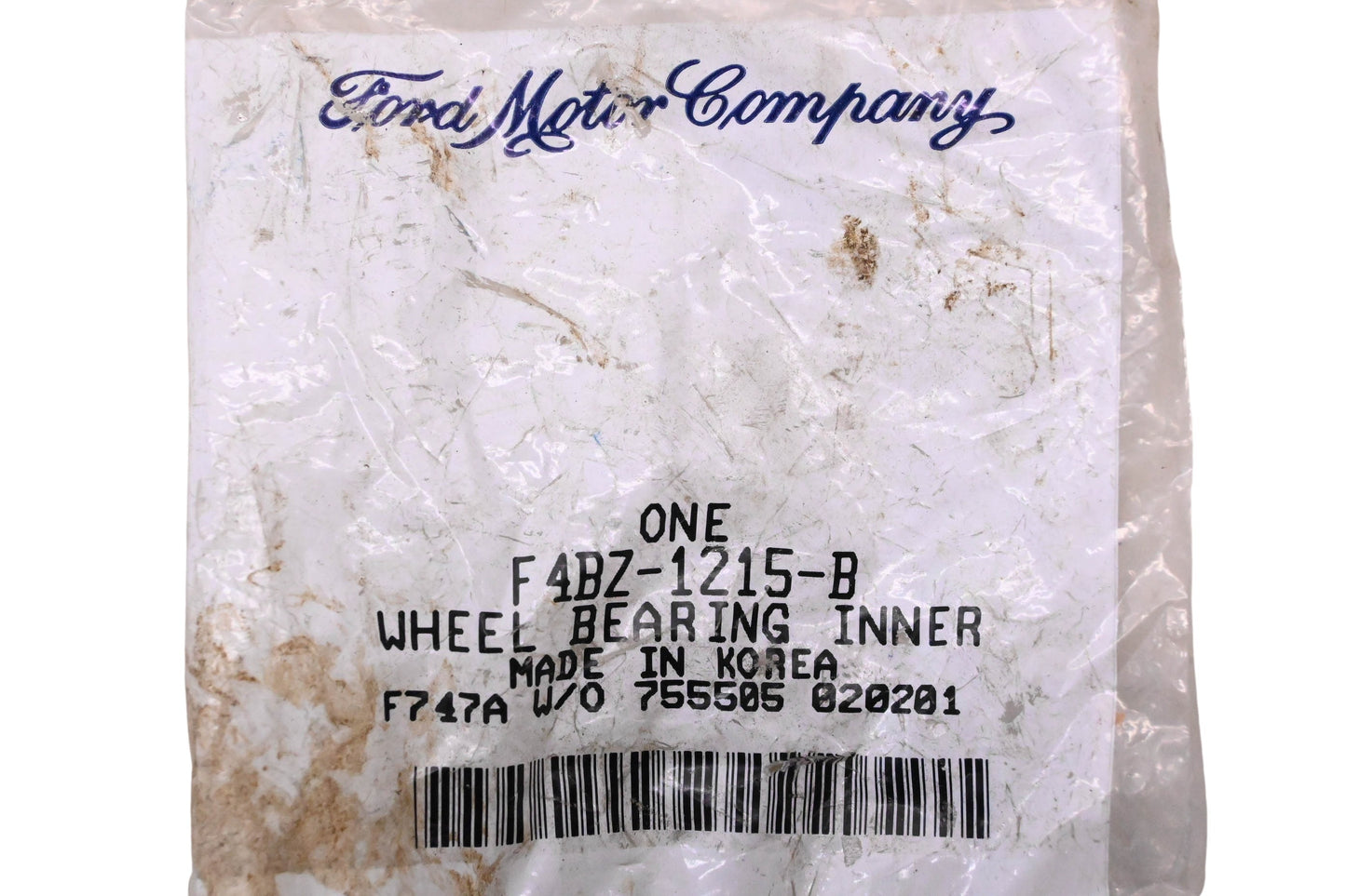 New OEM Ford F4BZ-1215-B Rear Wheel Inner Bearing Assembly NOS