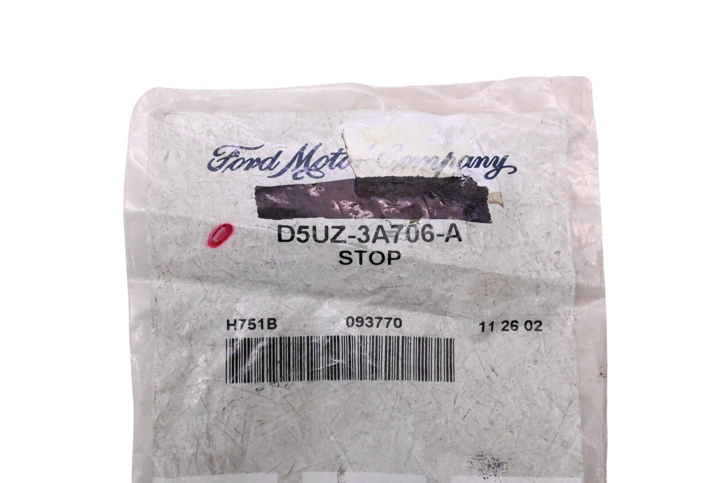New OEM Ford D5UZ-3A706-A Steering Arm Stop NOS