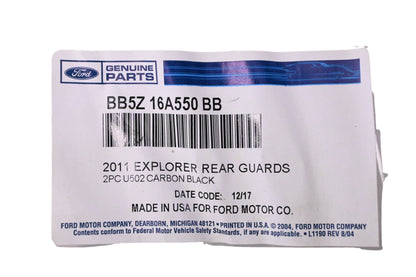 New OEM Ford BB5Z-16A550-BB Mud Guard/Splash Guard Assembly Kit NOS