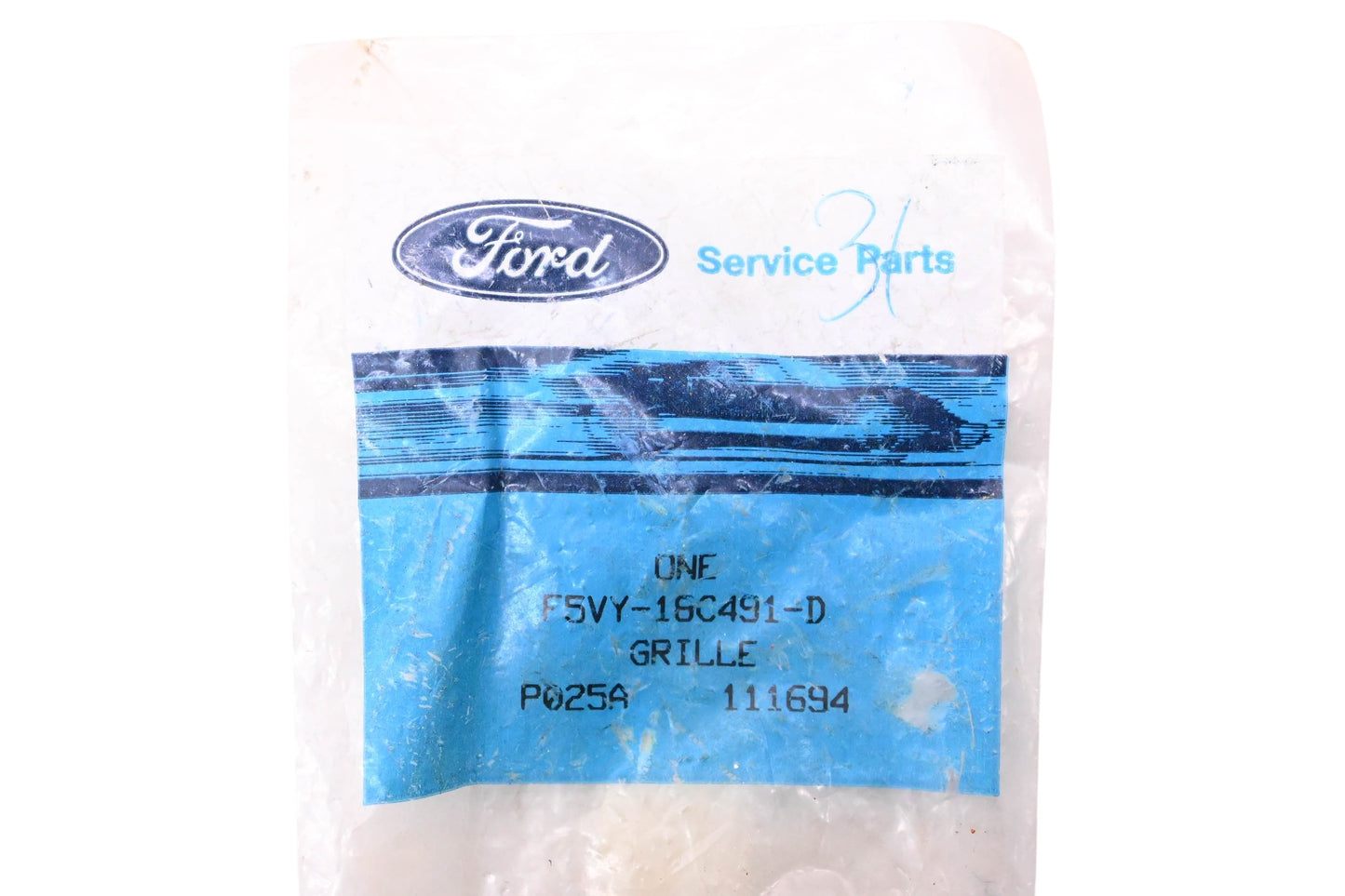 New OEM Ford F5VY-18C491-D Grille NOS