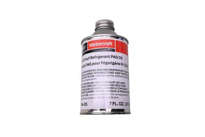 New OEM Motorcraft YN-35, R-1234YF PAG Oil Refrigerant Bottle 7 Fl. Oz. NOS