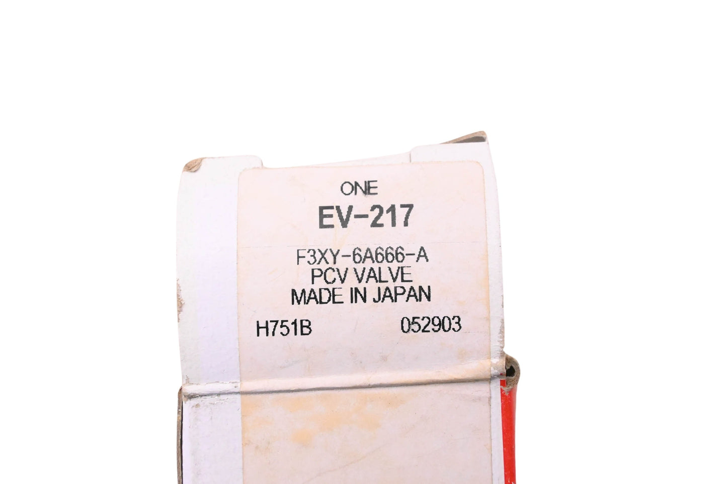 New OEM Motorcraft EV-217, F3XY-6A666-A PCV Valve Assembly NOS