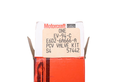 New OEM Motorcraft EV-94-C, E6DZ-6A666-A PCV Valve Assembly Kit NOS