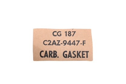 New OEM Motorcraft CG-187, C2AZ-9447-F Carburetor Mounting Gasket NOS
