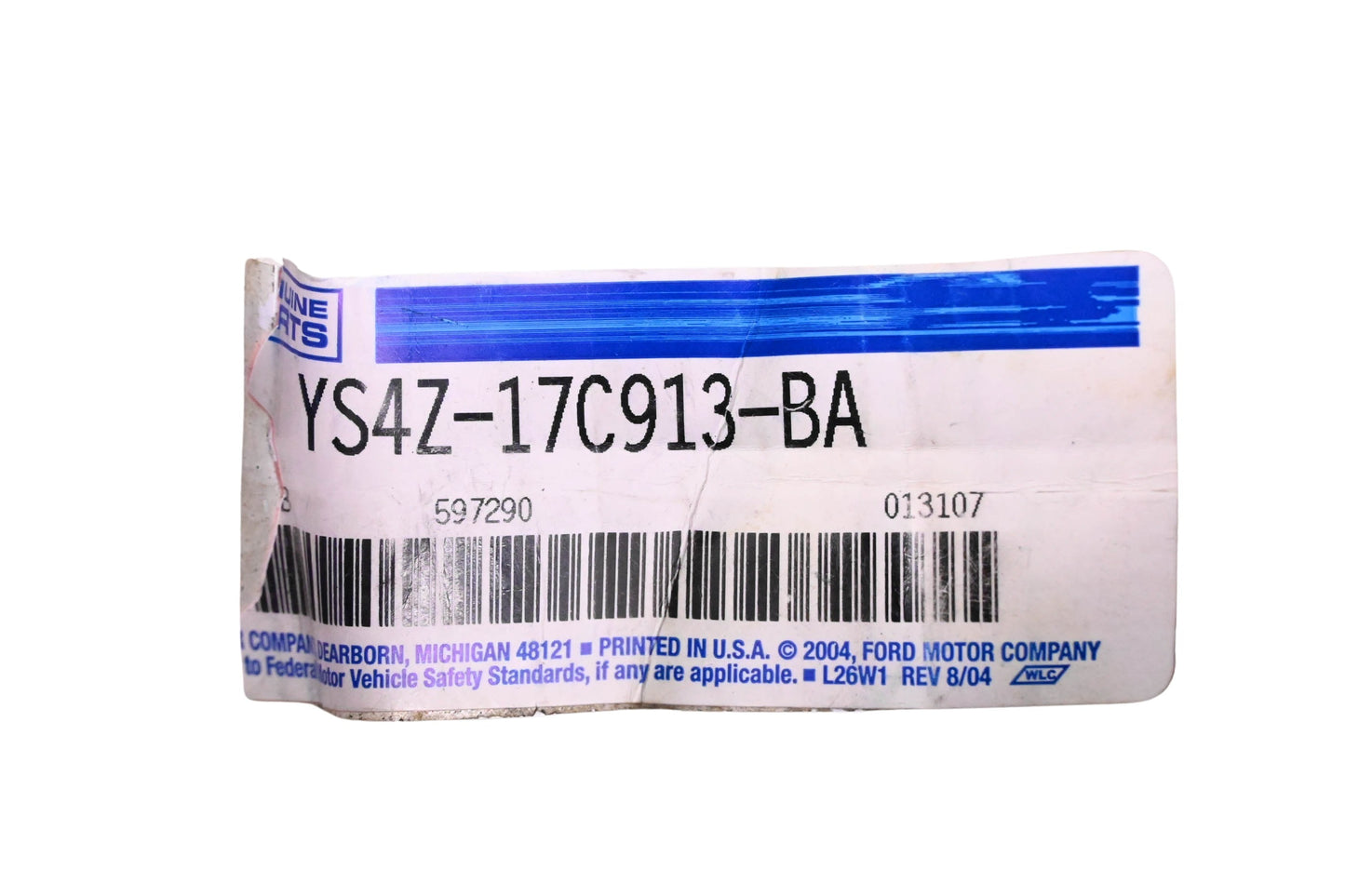 New OEM Ford YS4Z-17C913-BA Right Side Rear Body Bumper Bracket NOS