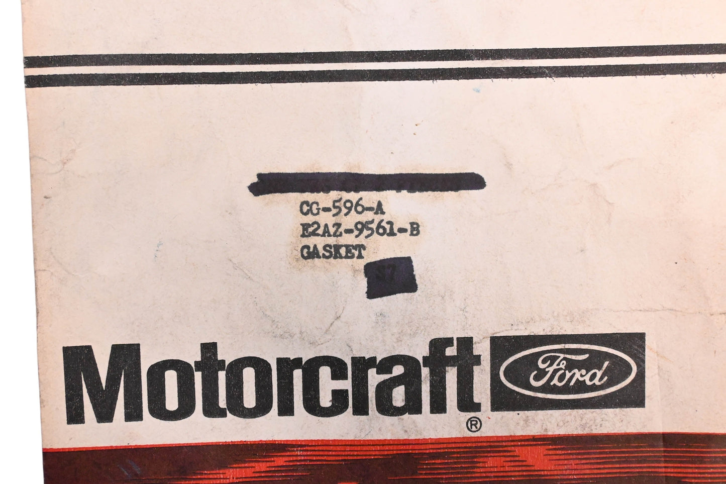New OEM Motorcraft CG-596-A, E2AZ-9561-B Carburetor Gasket NOS