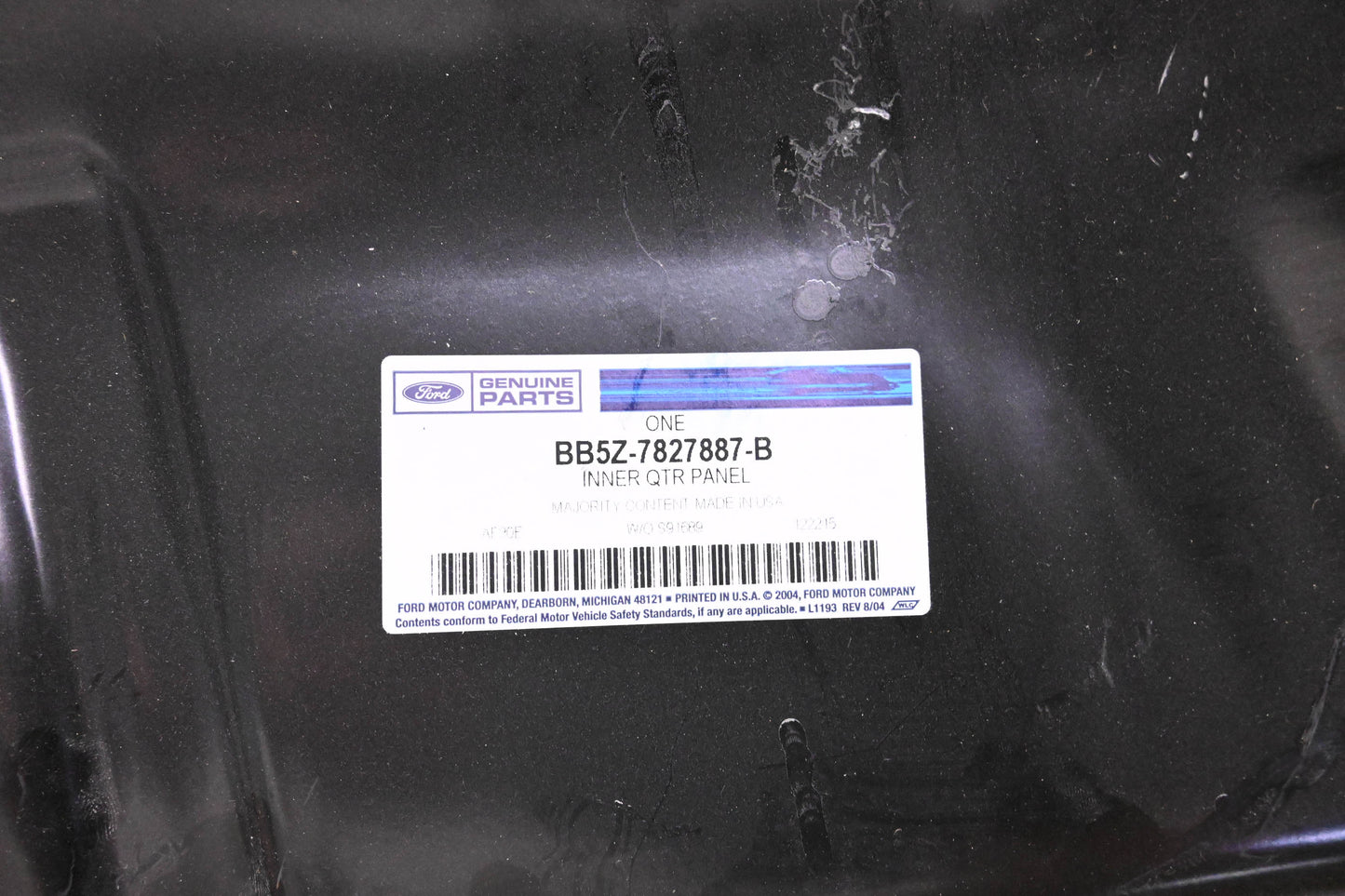 New OEM Ford BB5Z-7827887-B Left Rear Wheel Fender NOS