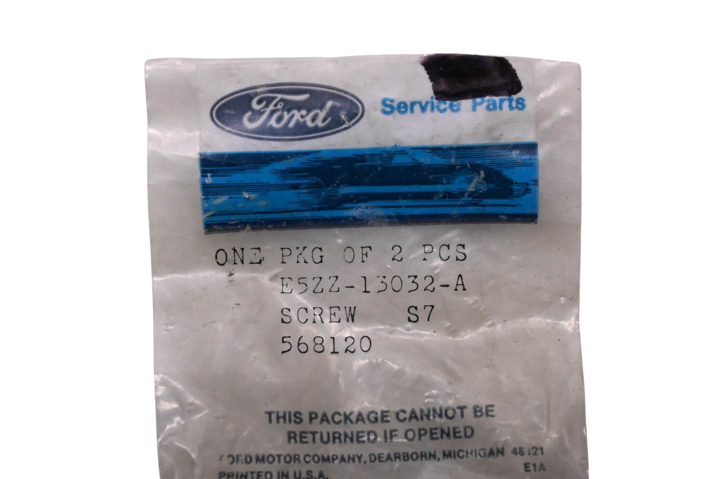New OEM Ford E5ZZ-13032-A Headlamp Adjusting Screws Qty 2 NOS