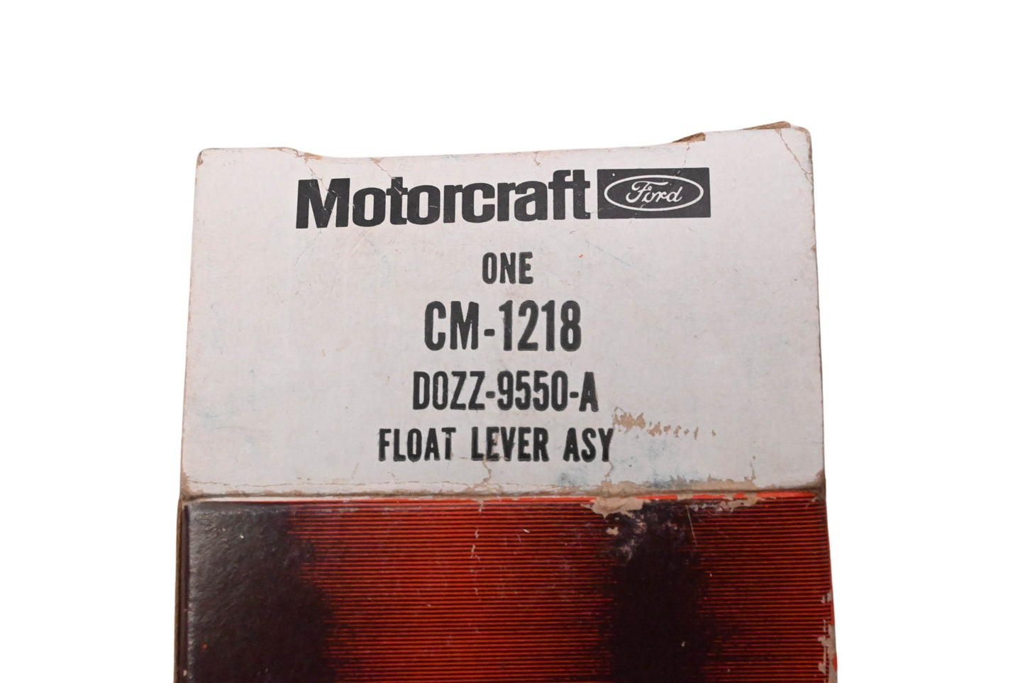 New OEM Motorcraft CM-1218, D0ZZ-9550-A Float & Lever Assembly NOS
