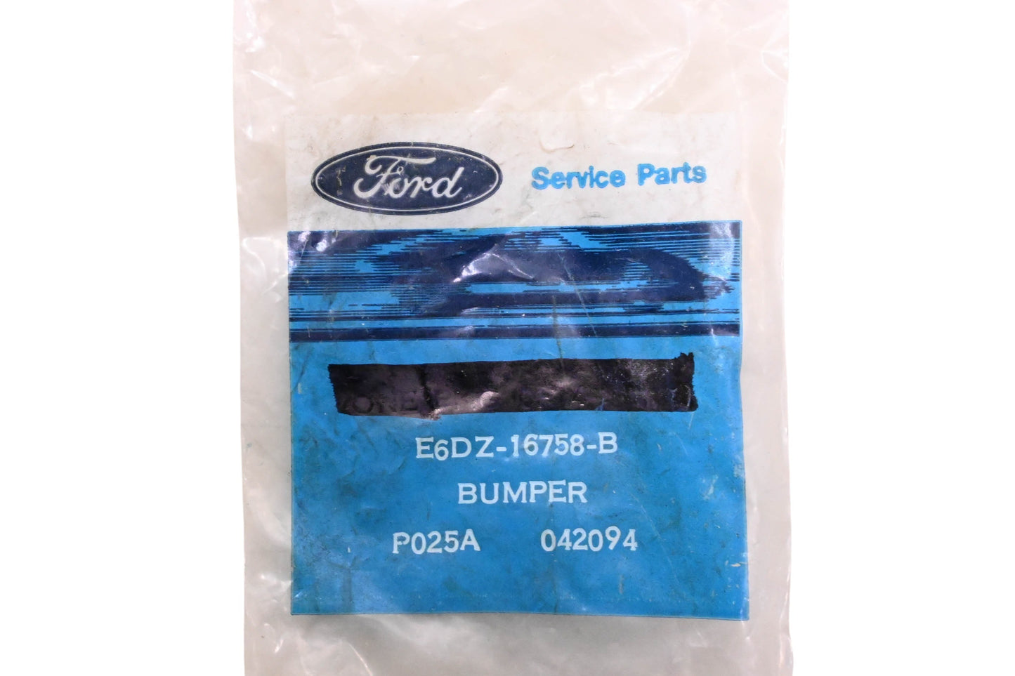 New OEM Ford E6DZ-16758-B Hood Bumper NOS