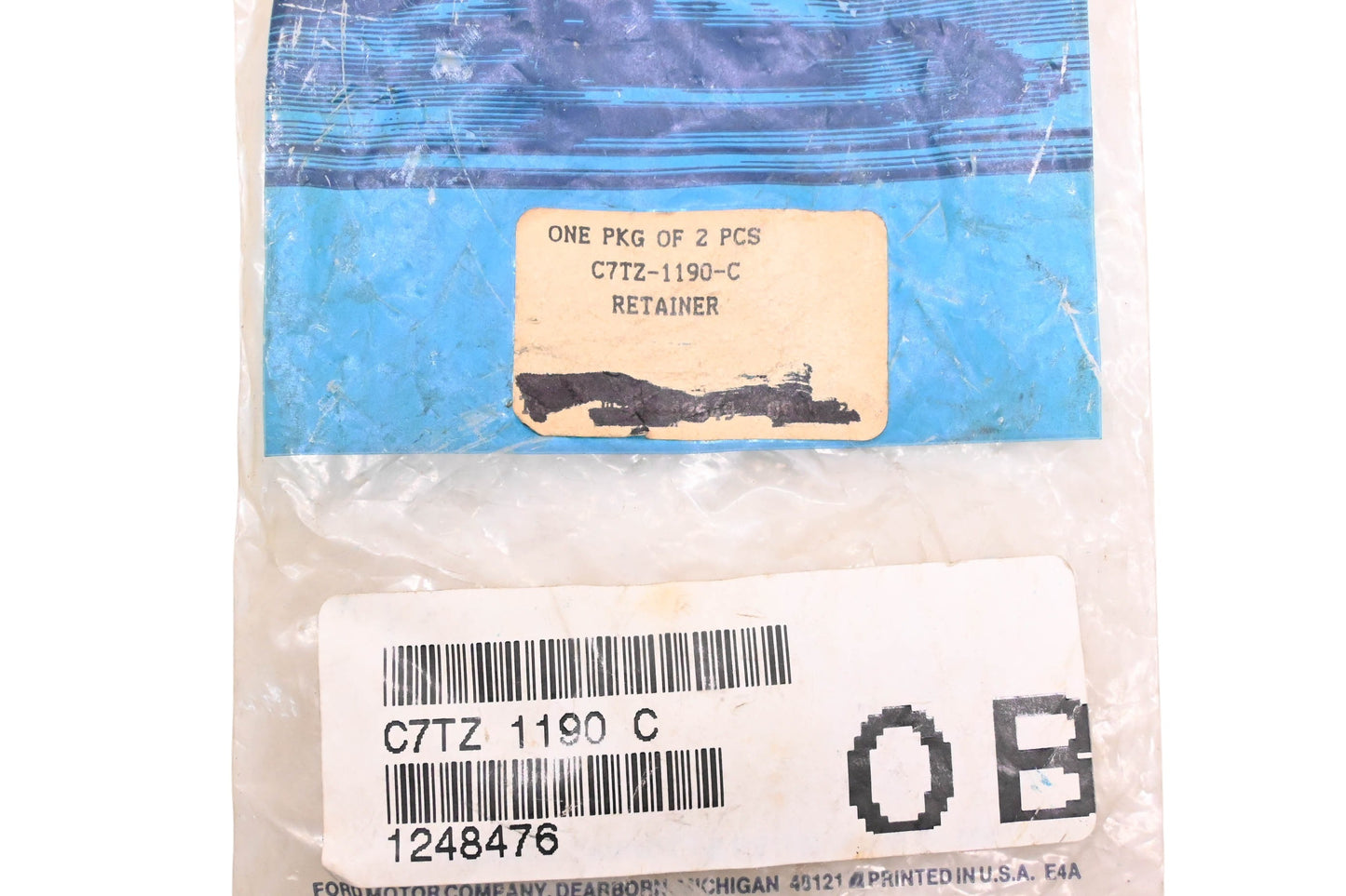New OEM Ford C7TZ-1190-C Front Wheel Hub Retainers Qty 2 NOS