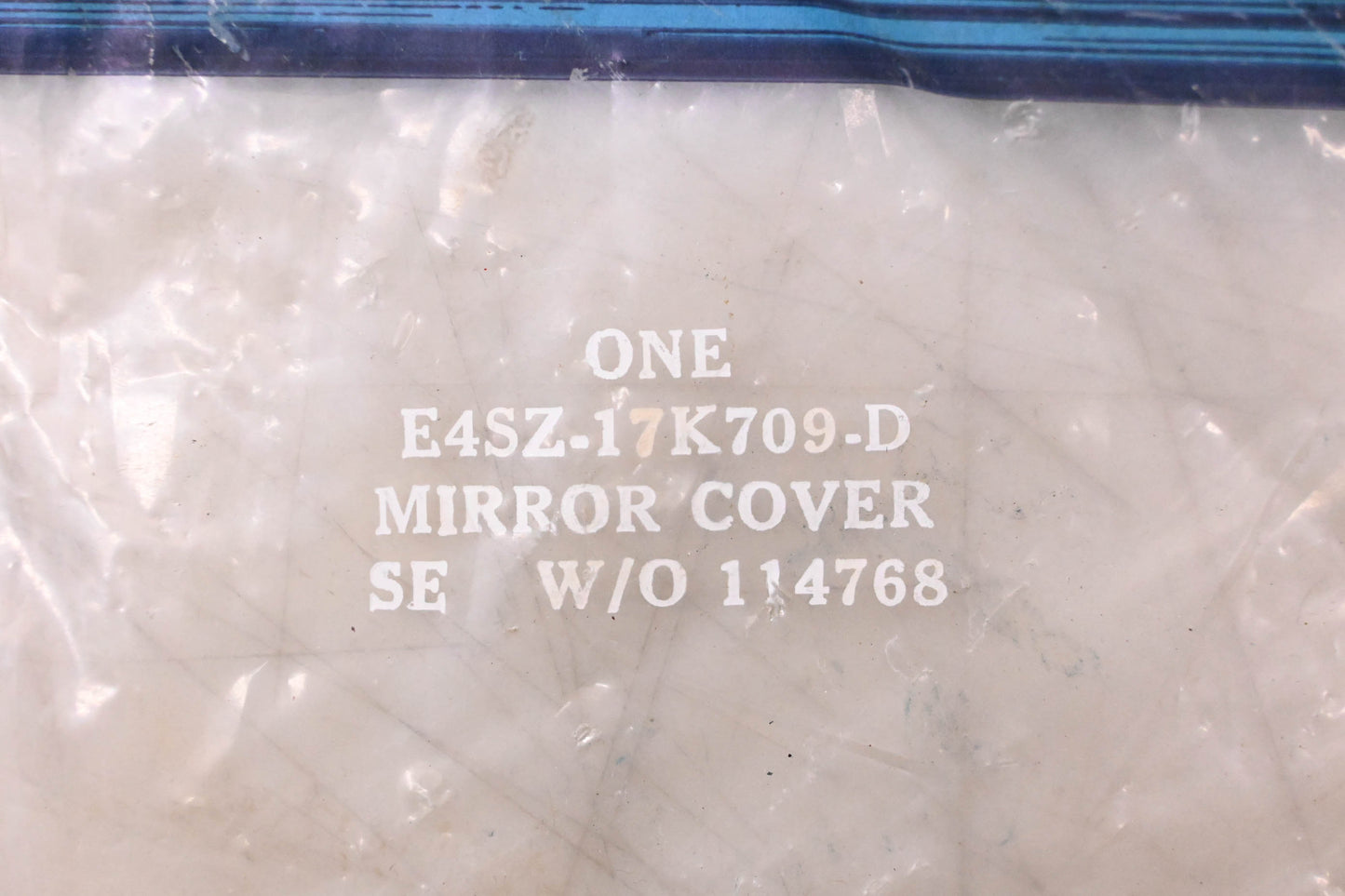 New OEM Ford E4SZ-17K709-D Side Mirror Cover Assembly NOS