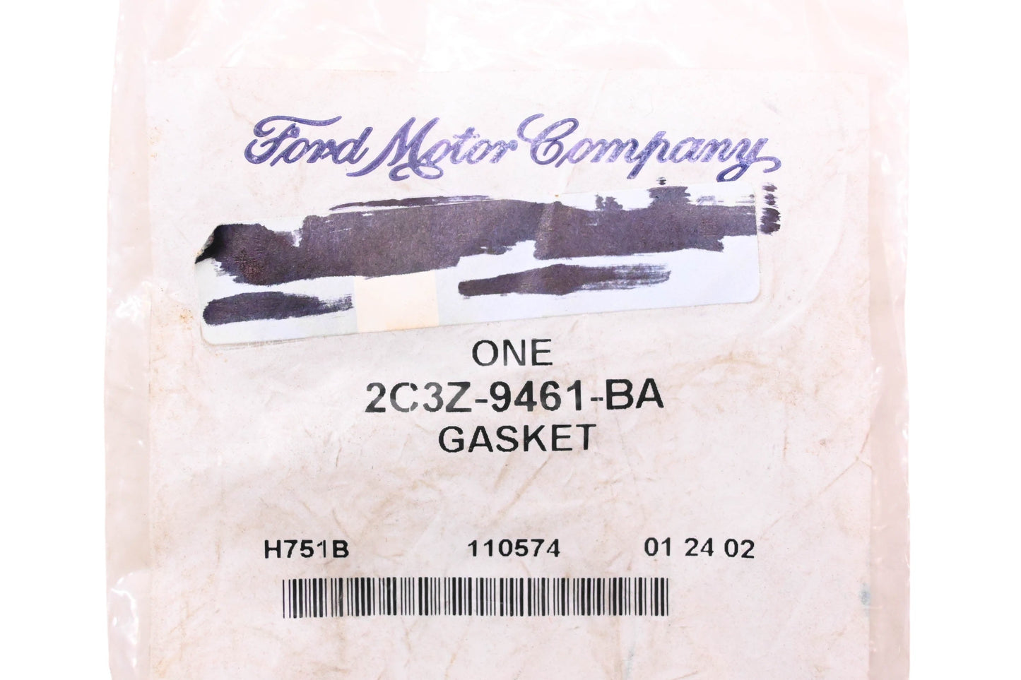 New OEM Ford 2C3Z-9461-BA, 4C2Z-9461-AA Blue Intake Manifold Gasket NOS