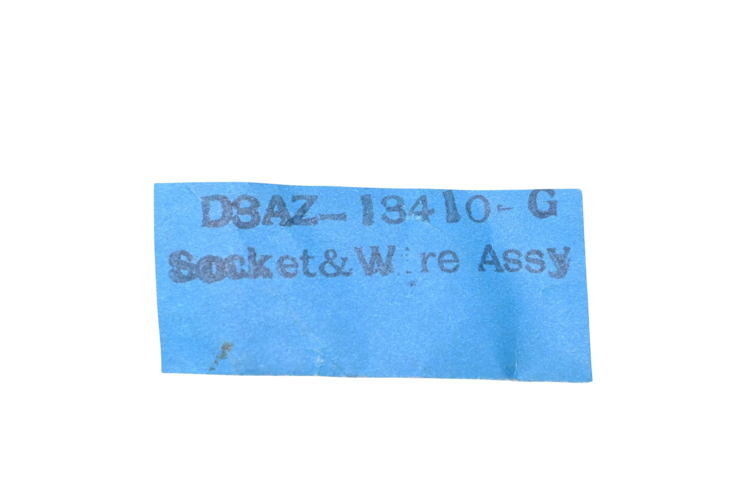 New OEM Ford D8AZ-13410-G Socket & Wire Assembly NOS