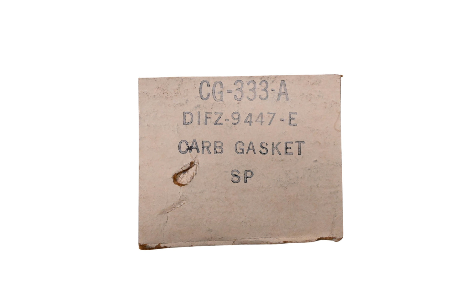 New OEM Motorcraft CG-333-A, D1FZ-9447-E Carburetor Gasket NOS