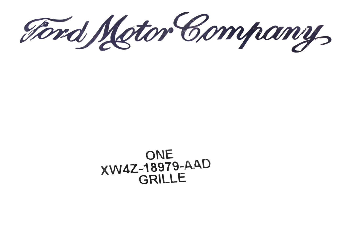 New OEM Ford XW4Z-18979-AAD Speaker Grille NOS