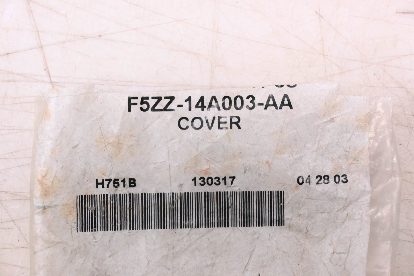New OEM Ford F5ZZ-14A003-AA Fuse Panel Cover NOS