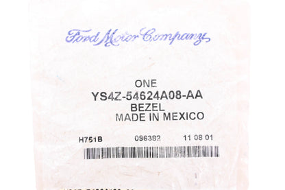 New OEM Ford YS4Z-54624A08-AA Seat Back Latch Handle Bezel NOS