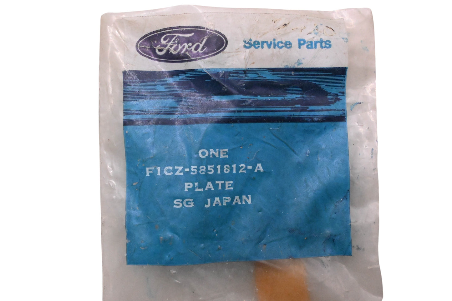 New OEM Ford F1CZ-5851812-A Sliding Rear Panel Guide Plate NOS