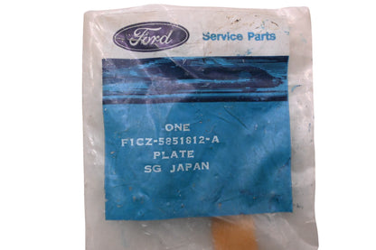 New OEM Ford F1CZ-5851812-A Sliding Rear Panel Guide Plate NOS