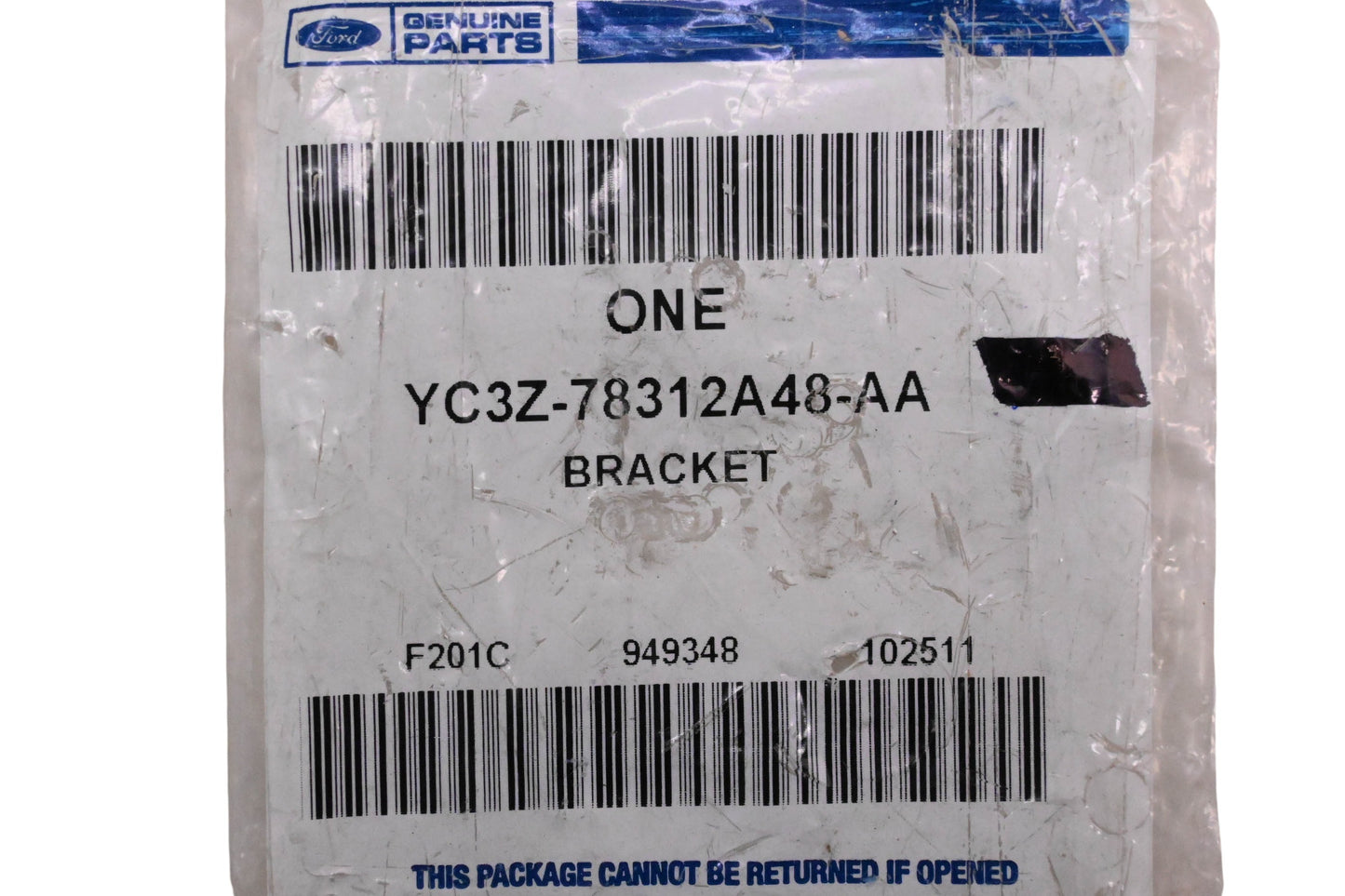 New OEM Ford YC3Z-78312A48-AA Bracket NOS