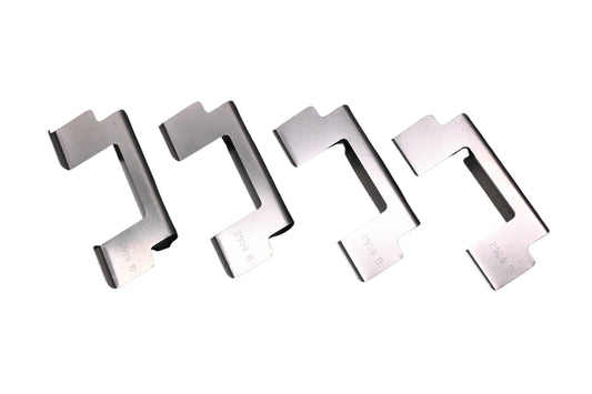 New OEM Ford E7SZ-2B164-A Disc Brake Shoe Anti-Rattle Clips Qty 4 NOS