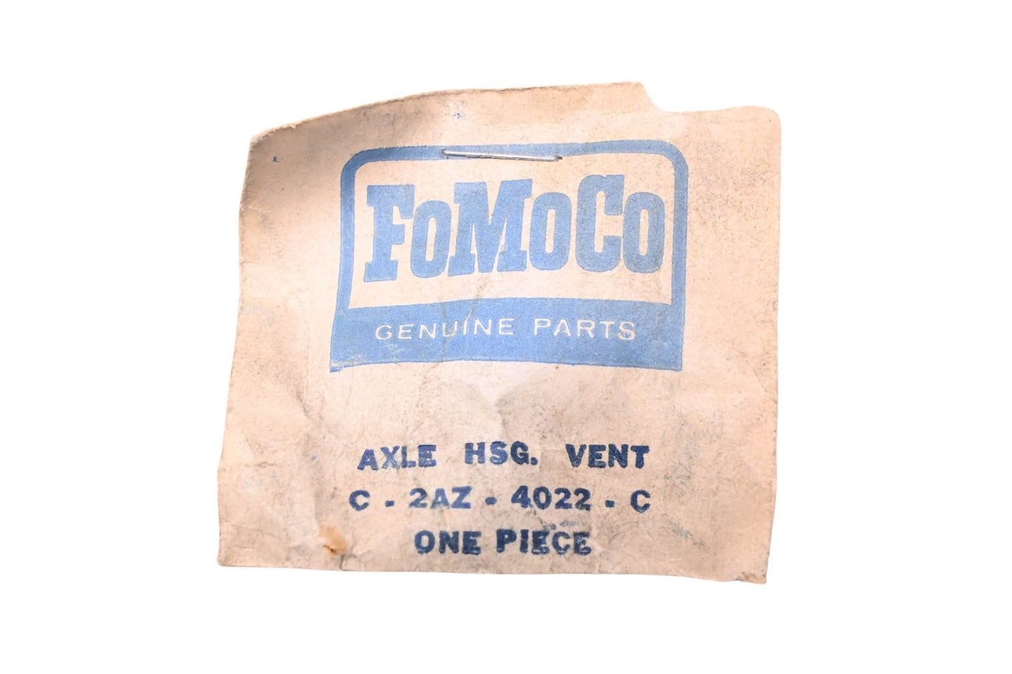 FoMoCo C2AZ-4022-C Axle Housing Vent NOS