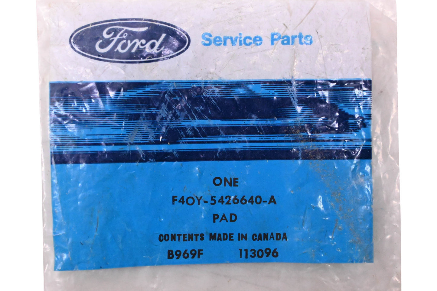 New OEM Ford F4OY-5426640-A Exterior Handle Pad NOS