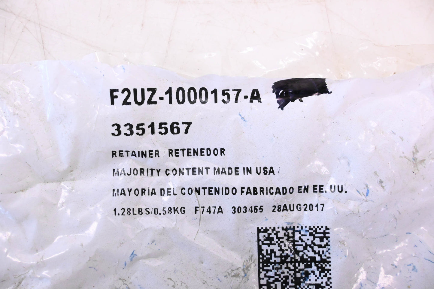 New OEM Ford F2UZ-1000157-A Upper Insulator Retainer NOS