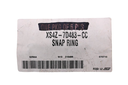 New OEM Ford XS4Z-7D483-CC Transmission Clutch Plate Snap Rings Qty 3 NOS