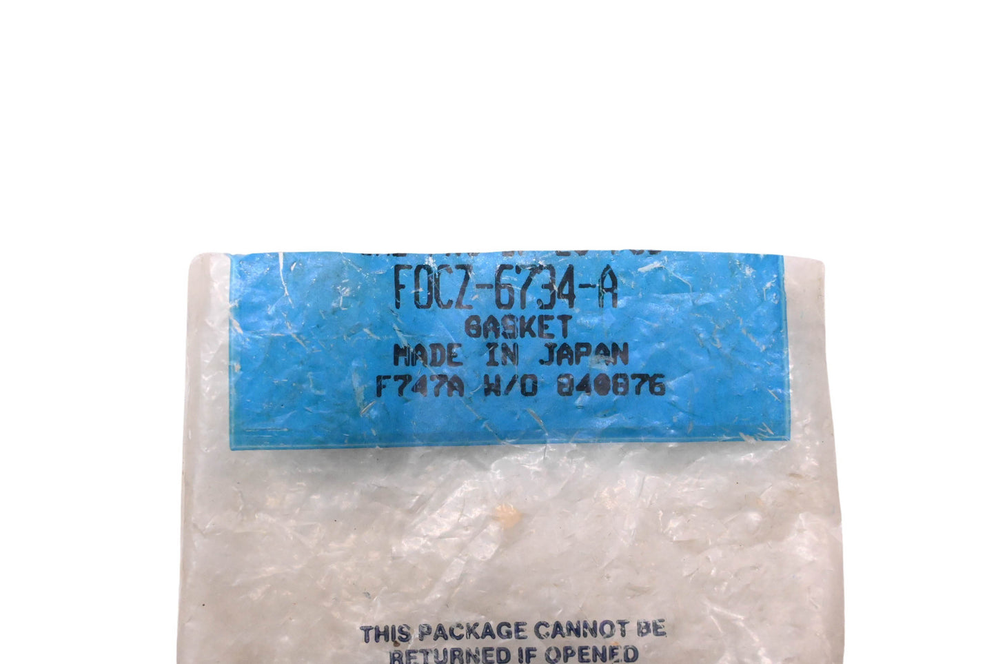 New OEM Ford F0CZ-6734-A Copper Engine Oil Drain Plug Gasket NOS