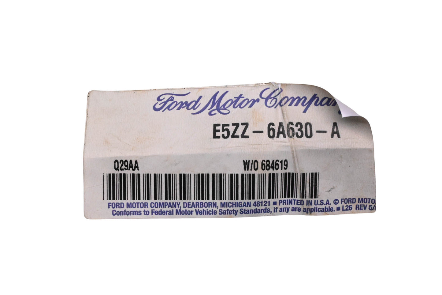 New OEM Ford E5ZZ-6A630-A Cylinder Block Ventilation Baffle NOS