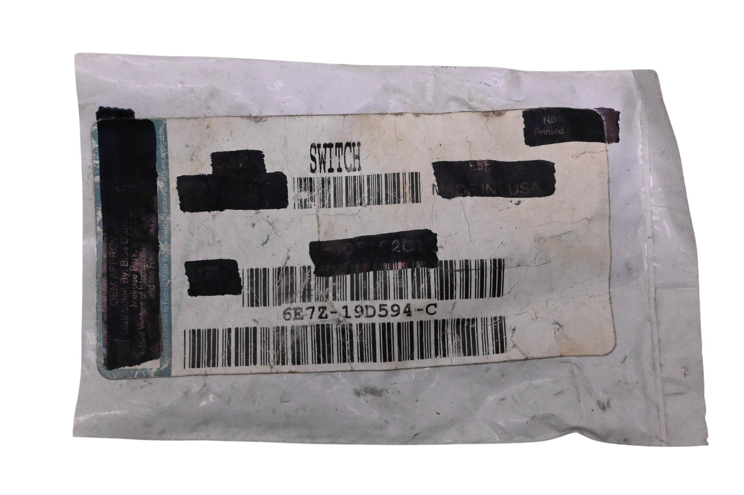 New OEM Ford 6E7Z-19D594-C A/C Switch Assembly NOS