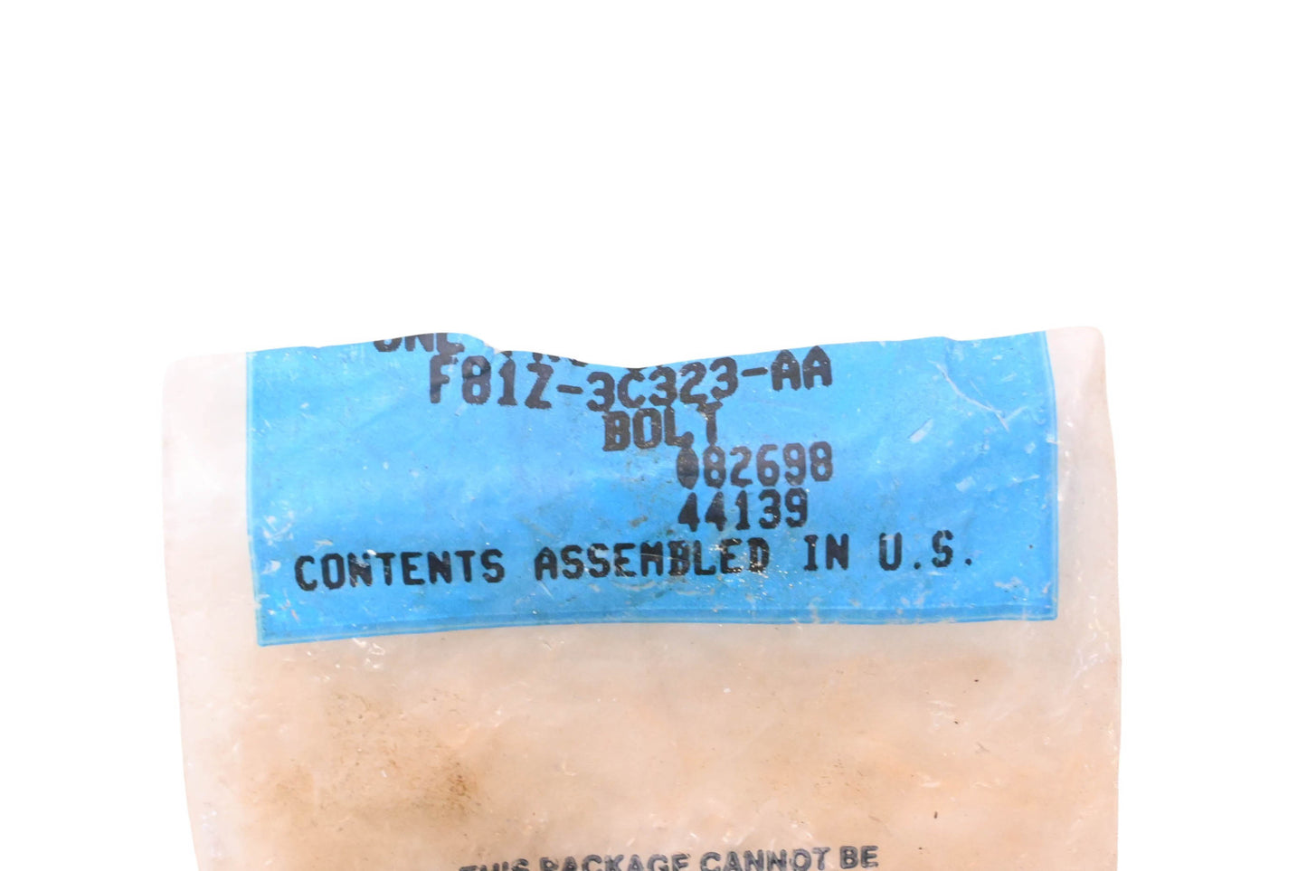 New OEM Ford F81Z-3C323-AA Allen Head Bolt NOS