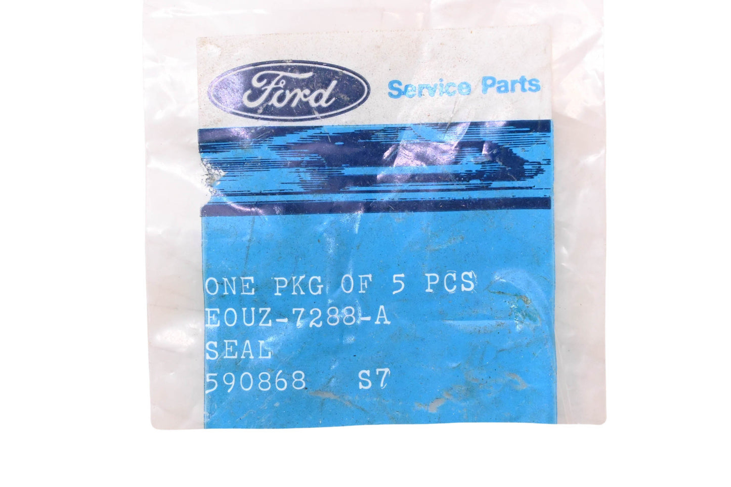 New OEM Ford EOUZ-7288-A O Ring Seals Qty 5 NOS