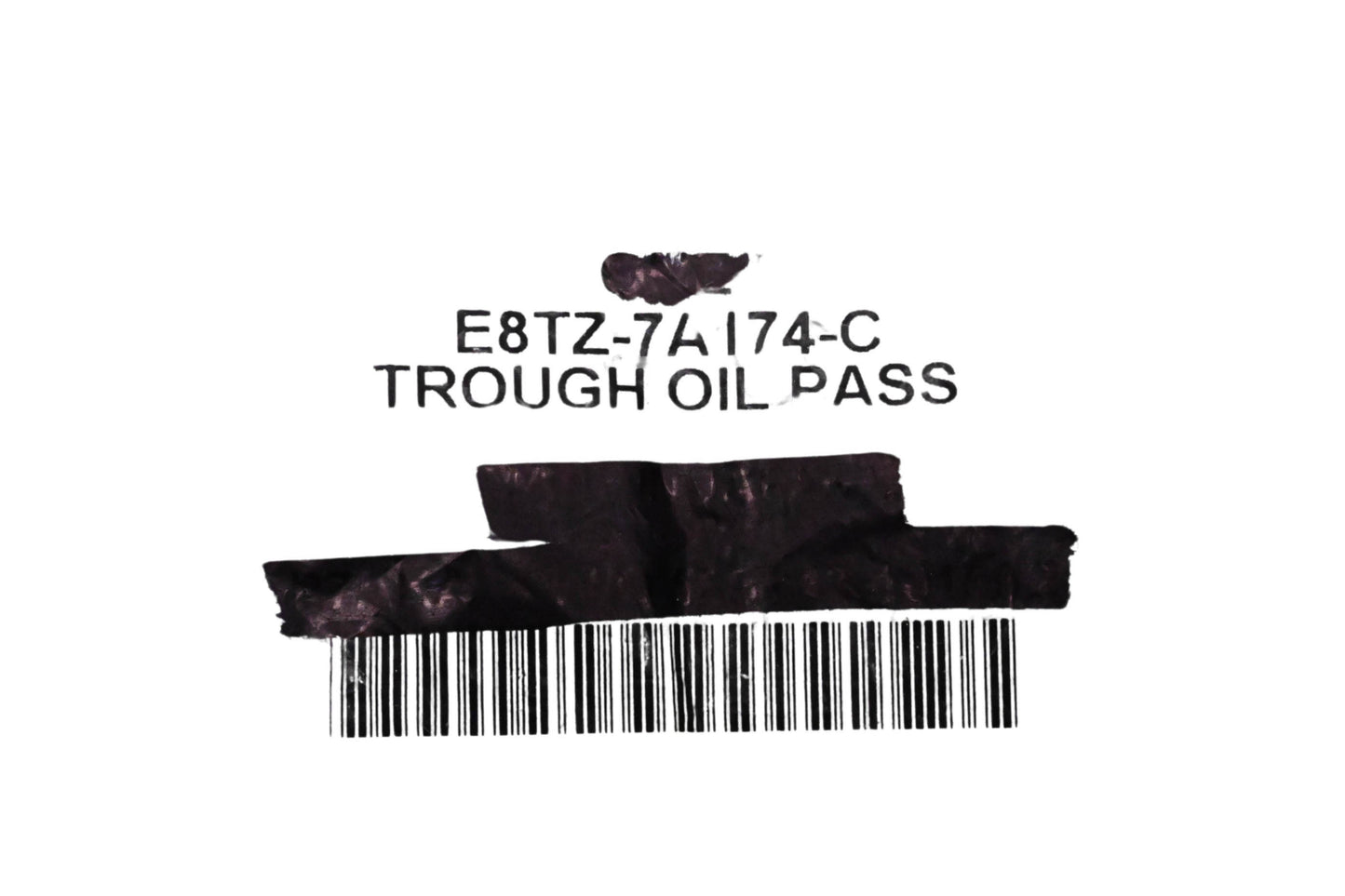 New OEM Ford E8TZ-7A174-C Oil Catcher/ Oil Pass Trough NOS