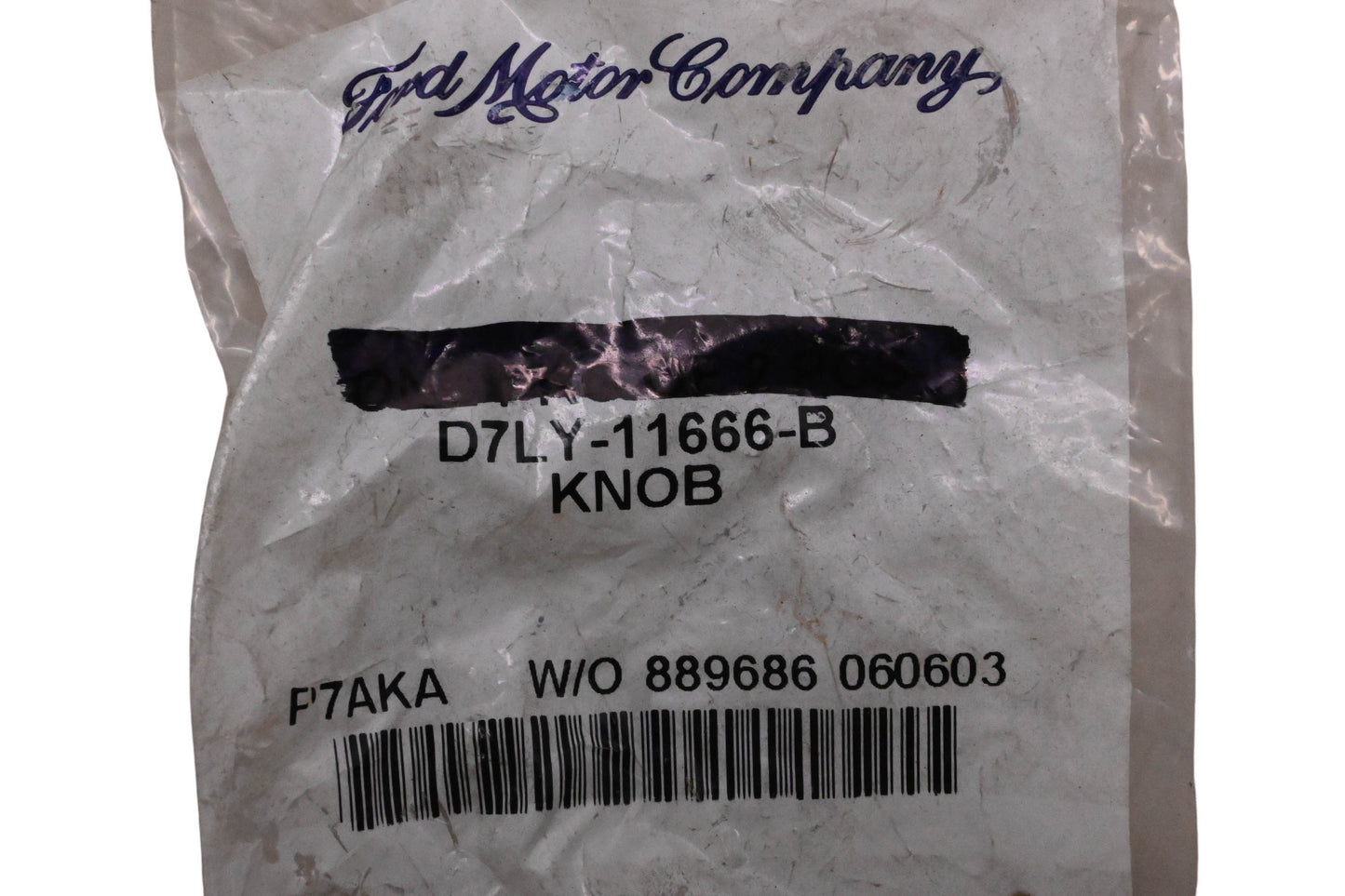 New OEM Ford D7LY-11666-B Knob NOS
